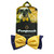 PomPooch Bowtie  - Navy/Yellow Gold