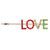 Hair Pin - Rainbow Love