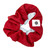 Scrunchie Single - Crimson/White