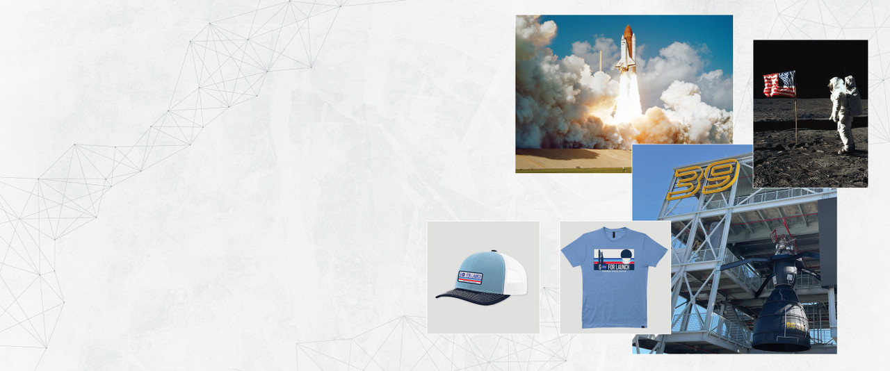 Go For Launch Apparel and Launch Complex 39 at Kennedy Space Center