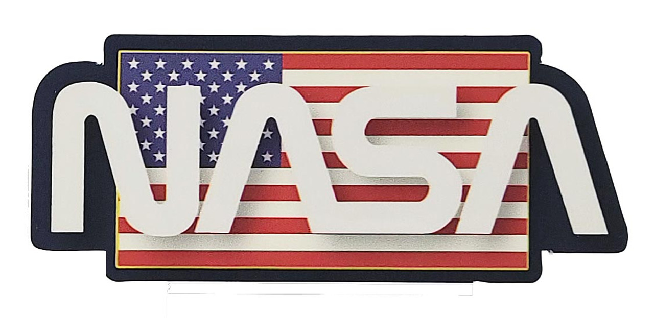 NASA Worm Logo Patch - NASA Gear