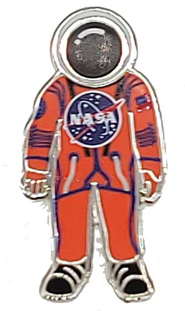 nasa orange space suit