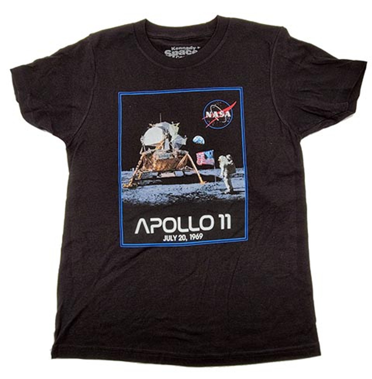 Popfunk Classic NASA Apolo 11 1969 Astronauta Heather T Shirt & Stickers