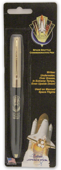 SPACE PEN Fisher Shuttle – NASA Stift, Astronauten-Kugelschreiber Im Schlichten Design