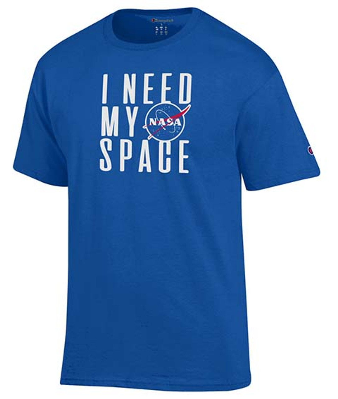 'I Need My Space' Tee - Royal Blue