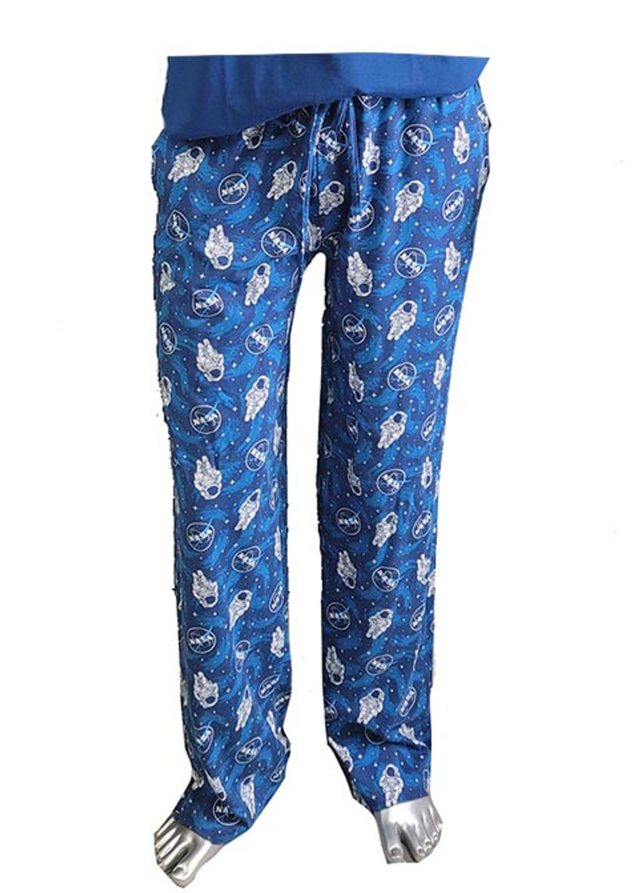 Moon Man with NASA 'Meatball' Pajama Bottoms - Navy