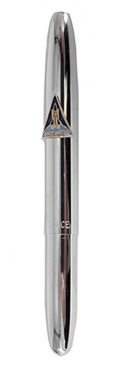 Chrome bullet Fisher Space Pen with shuttle