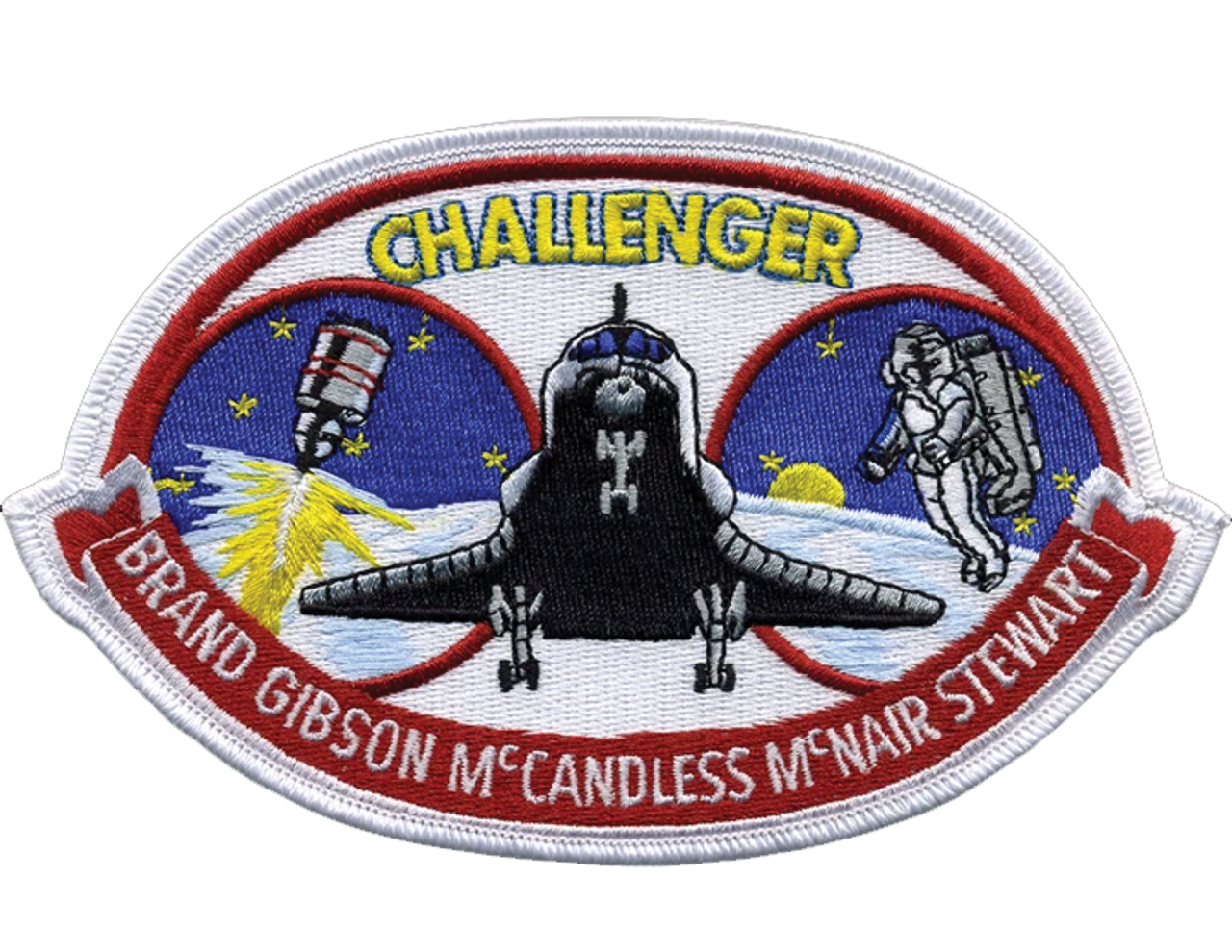 NASA Space Shuttle Challenger Mission STS 41 Crew Patch Sticker New 