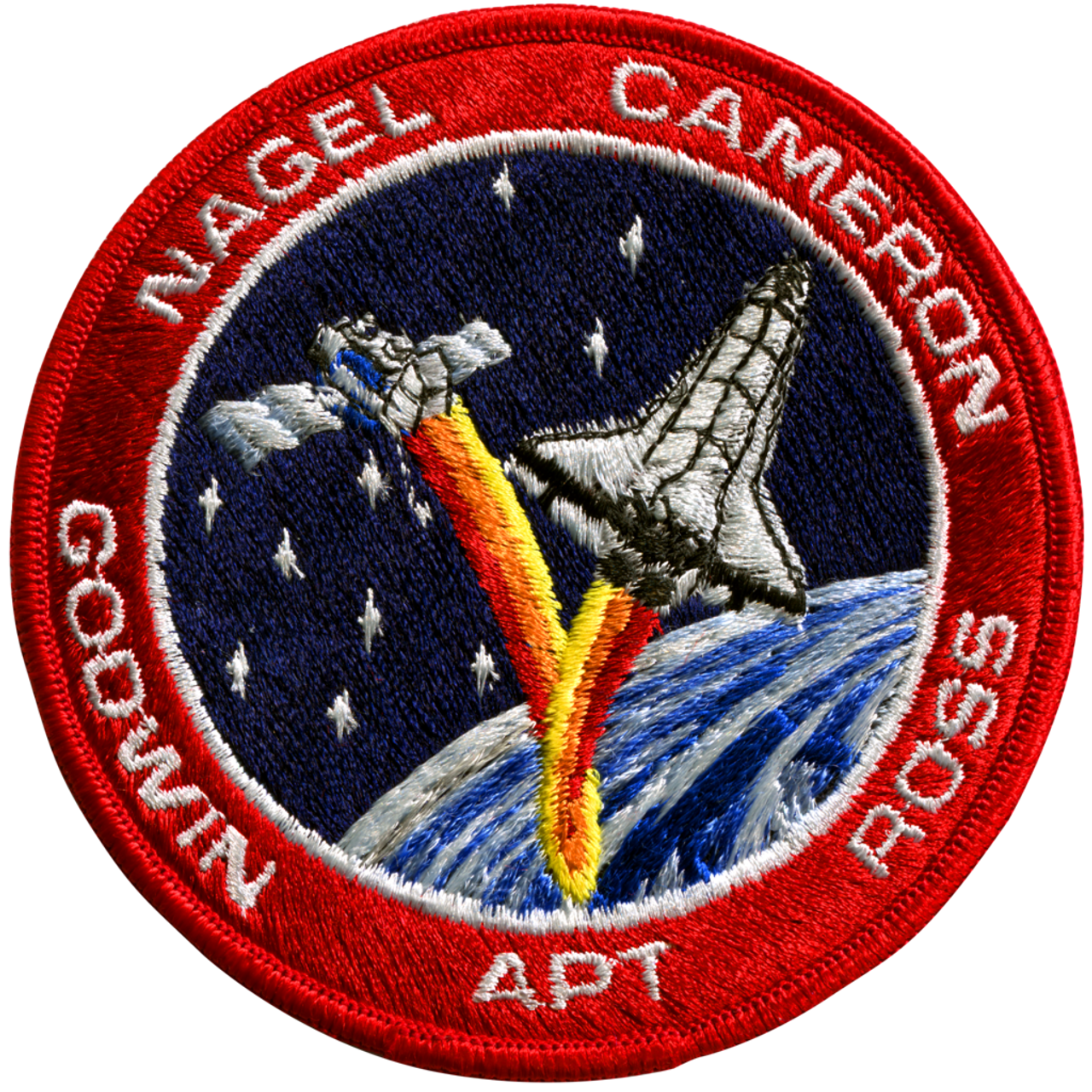 nasa space badge