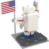 Astronaut Mini Building Blocks (4)