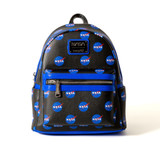 Loungefly Limited Edition NASA Meatball Backpack Black Front Loungefly Limited Edition NASA Meatball Backpack Black Front
