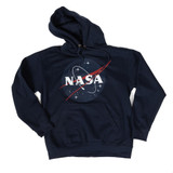 Basic NASA Meatball Hoodie Navy Flat Lay