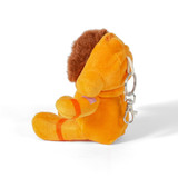 Clip Keychain Plush Astronaut Bear Orange Suit