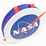 NASA Logos Large Canvas Tote Bag Top