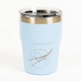 YETI Rambler® 16 oz Stackable Cup NASA Meatball Big Sky Blue Front