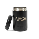YETI Rambler® 12 oz Colster® Can Cooler NASA Worm Black Lid