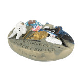 Kennedy Space Center Lunar Lander Magnet Side