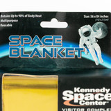 Kennedy Space Center Space Blanket Packaging Details