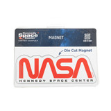 NASA Worm Die Cut Car Magnet Packaging