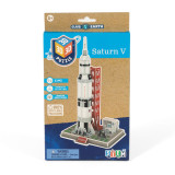 Saturn V 3D Puzzle Packaging Front Saturn V 3D Puzzle Packaging Front