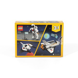 LEGO® Creator 3in1 Space Shuttle Packaging Back LEGO® Creator 3in1 Space Shuttle Packaging Back