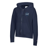 Champion Kennedy Space Center Script Zip Up Hoodie Front