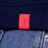 Lusso Women's Macy NASA Logos Long Sleeve Tee Ink Storm Cloud (6)