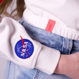 Lusso Women's Gigi NASA Logos Jacket Ink Cloud (5)