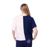 Lusso Women's Nadine NASA Meatball Tee Ink Cloud (3)