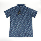 Pins & Aces NASA Space Walk Polo Blue (3)