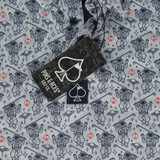 Pins & Aces NASA Space Walk Polo Grey (7)
