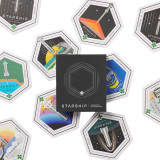 SpaceX Starship Mission Patch Coaster Set (3)