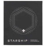 SpaceX Starship Mission Patch Coaster Set (4)