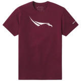 SpaceX Falcon Heavy Logo Tee Maroon (1)