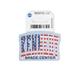 Kennedy Space Center Americana Sticker (2)