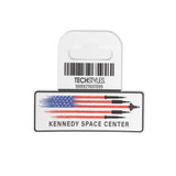 Kennedy Space Center Flag Flight Sticker (2)