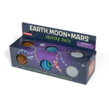Earth, Moon, & Mars Squishy Balls (6)