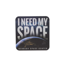 "I Need My Space" Moon Sticker