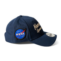 Kennedy Space Center Chain Stitch Hat Oceanside Blue Side Kennedy Space Center Chain Stitch Hat Oceanside Blue Side