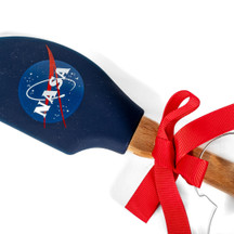 NASA Meatball Spatula With Astronaut Cookie Cutter Close Up