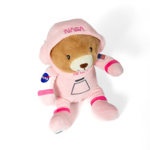 Plush Astronaut Bear Pink Suit Top