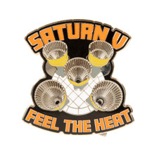 Saturn V Feel The Heat Pin