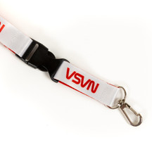 NASA Worm Remove Before Flight Lanyard Clip Closeup NASA Worm Remove Before Flight Lanyard Clip Closeup