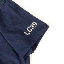 Women's NASA Rocket Scientist Tee Navy Sleeve Detail