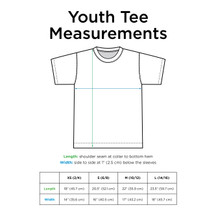 Youth Tee Size Chart