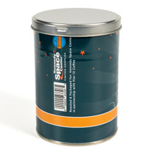 Kennedy Space Center Pier 13 Rocket Fuel Coffee Tin Back Kennedy Space Center Pier 13 Rocket Fuel Coffee Tin Back