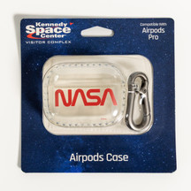 NASA Worm AirPods Pro Compatible Case Cover With Caribiner Package