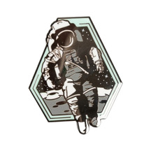 Astronaut Minimalistic Pin