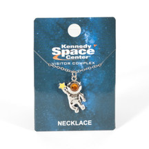 3D Astronaut Birthstone Necklace November Packaging