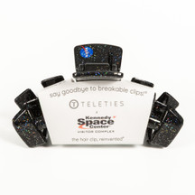 Teleties NASA Meatball Medium Claw Hair Clip Black Packaging